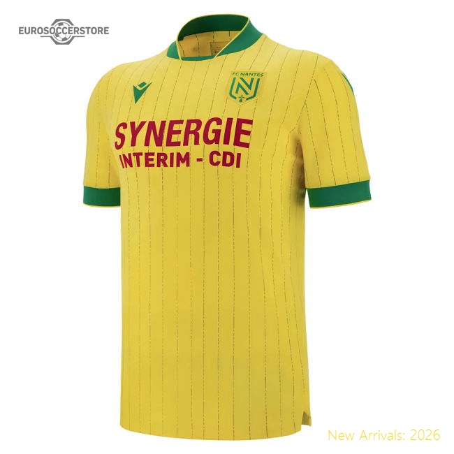 2025-2026 Nantes Home Shirt-PitchVibe Kits